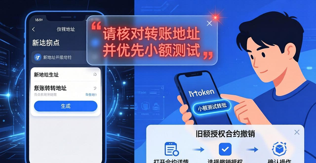 imToken新地址升级后，这几步操作千万别漏掉